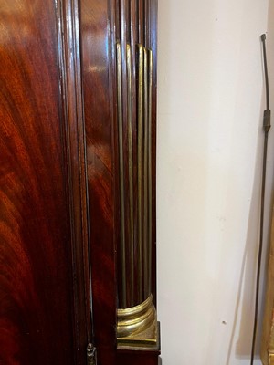 Lot 367 - A George III mahogany longcase clock