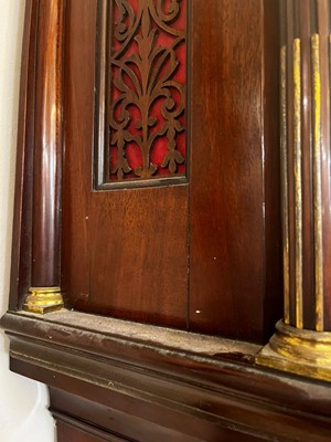 Lot 367 - A George III mahogany longcase clock