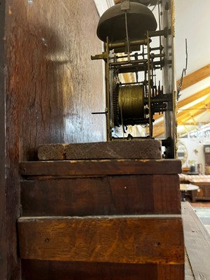 Lot 367 - A George III mahogany longcase clock