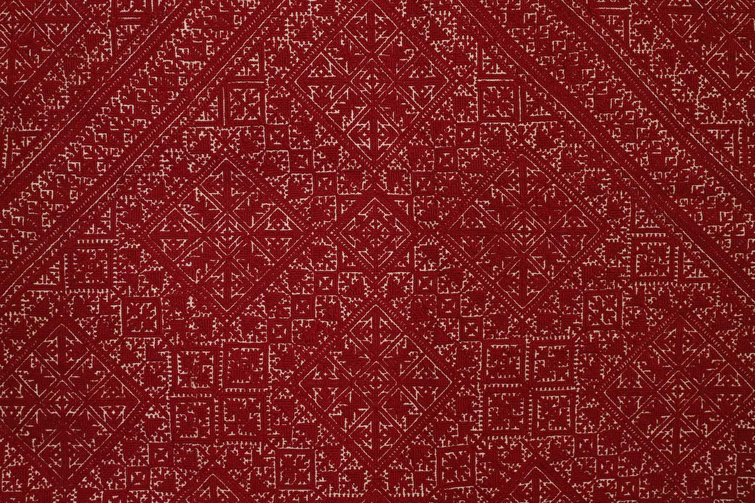 Lot 42 - A Fez embroidered textile panel