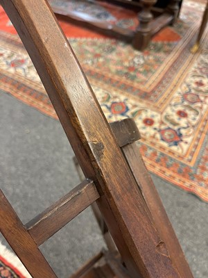 Lot 66 - A set of four George III-style mahogany 'cockpen' elbow chairs