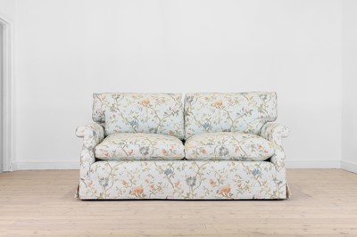 Lot 184 - A two-seater sofa