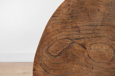 Lot 56 - A George III elm cricket table