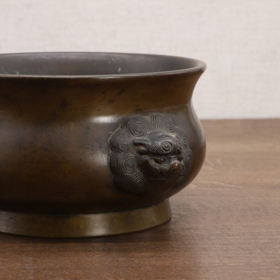 Lot 118 - A Chinese bronze incense burner
