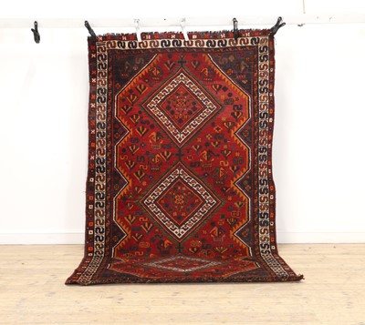 Lot 293 - A tribal wool rug