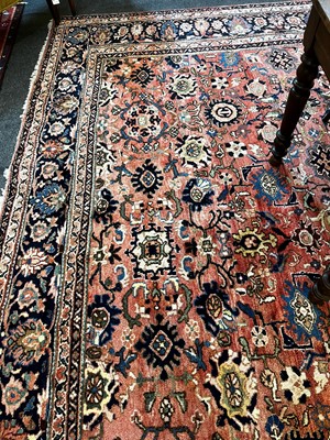 Lot 77 - A Persian wool carpet