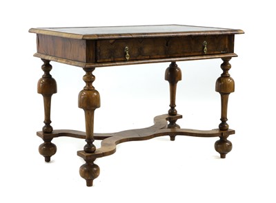 Lot 300 - A William & Mary oyster-veneered olivewood and walnut centre table