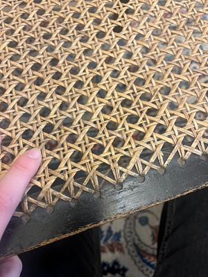 Lot 55 - A set of four Regency-style elbow chairs