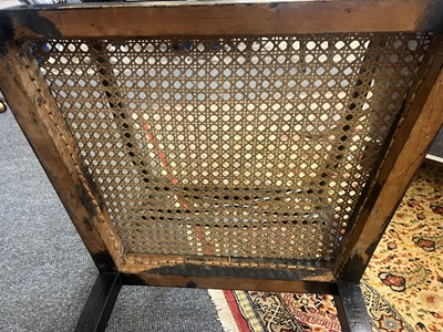 Lot 55 - A set of four Regency-style elbow chairs