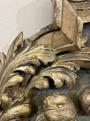 Lot 71 - A carved and painted altarpiece