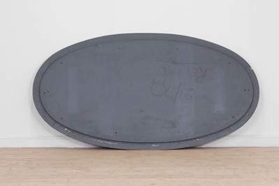 Lot 443 - A limed oak dining table