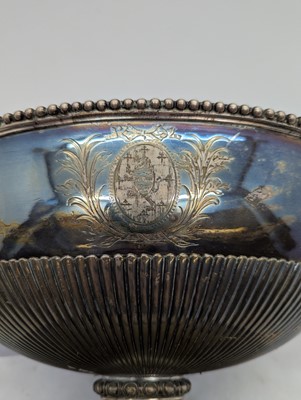 Lot 5 - A George III silver tureen and cover