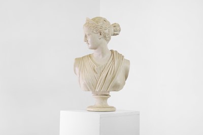 Lot 156 - A composite bust of Diana after the antique