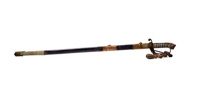 Lot 111 - A Victorian Naval Officer's sword