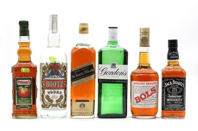 Lot 166 - A collection of spirits