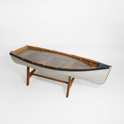 Lot 241 - A rowing boat coffee table