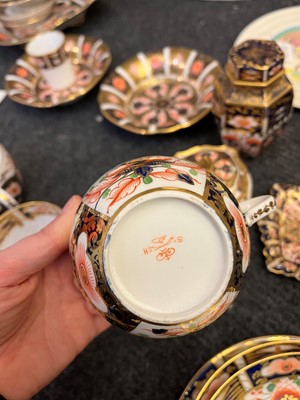 Lot 126 - A Royal Crown Derby Imari tea service