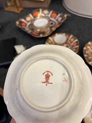 Lot 126 - A Royal Crown Derby Imari tea service