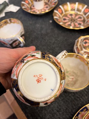 Lot 126 - A Royal Crown Derby Imari tea service