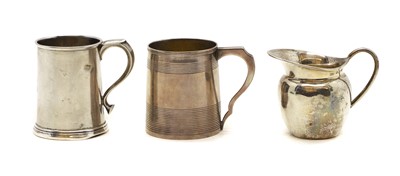 Lot 53 - A George III silver Christening mug