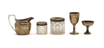 Lot 24 - A group of silver item