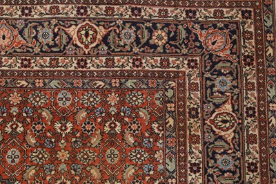 Lot 44 - A large Bidjar wool carpet