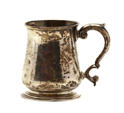 Lot 41 - A George II silver mug