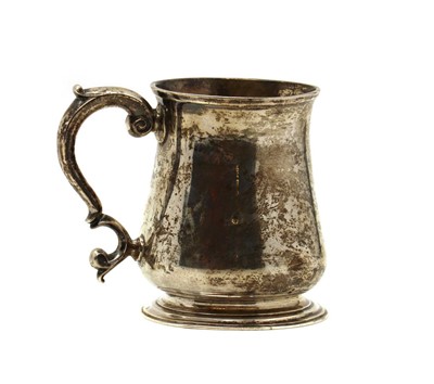 Lot 41 - A George II silver mug