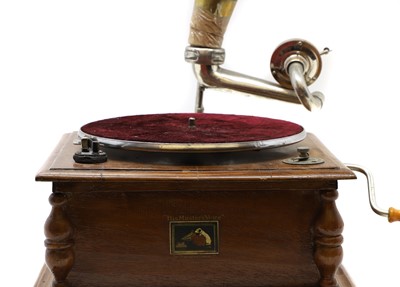 Lot 213 - A HMV style gramophone