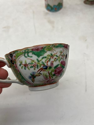 Lot 71 - A collection of Chinese Canton famille rose