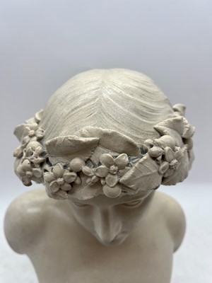 Lot 100 - A Parian Ware bust