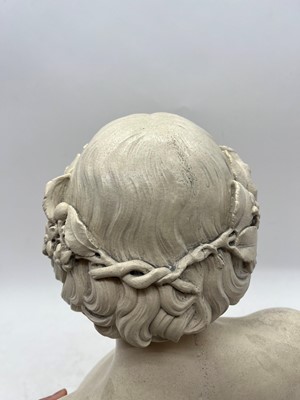 Lot 100 - A Parian Ware bust