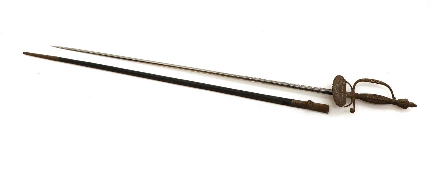 Lot 195 - A court sword