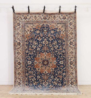 Lot 280A - A Nain rug