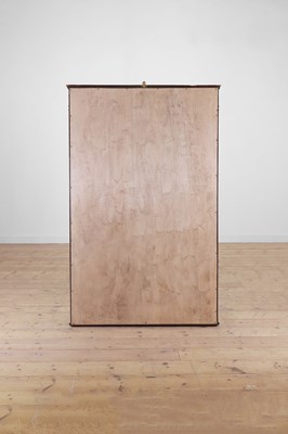 Lot 72 - A Gothic Revival maple mirror