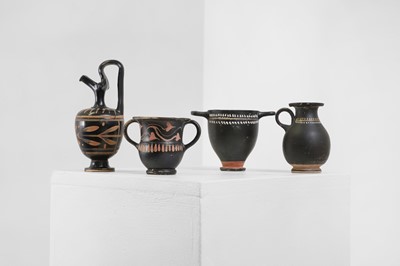 Lot 95 - A group of four classical pottery antiquities