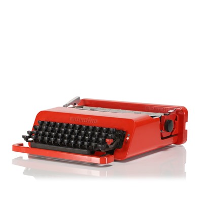 Lot 265 - An Olivetti 'Valentine' typewriter