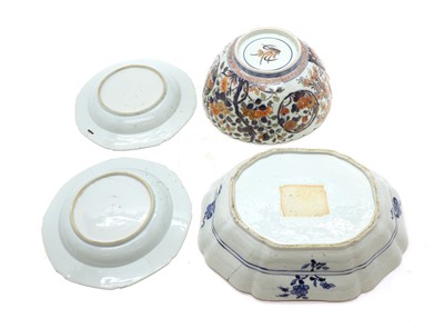Lot 196 - A Chinese blue and white porcelain soup bowl