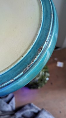 Lot 250 - A Bretby pottery jardinière on stand