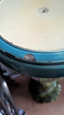 Lot 250 - A Bretby pottery jardinière on stand