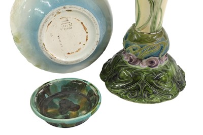 Lot 250 - A Bretby pottery jardinière on stand