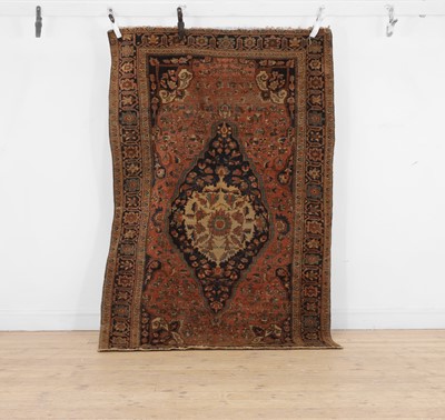 Lot 303 - A Persian Bidjar wool rug