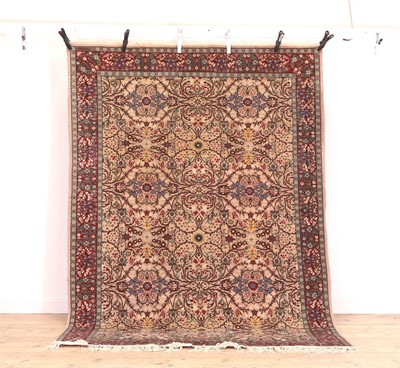 Lot 313 - A Turkish Hereke wool rug