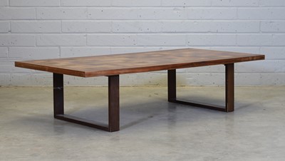 Lot 237 - A Danish rosewood coffee table