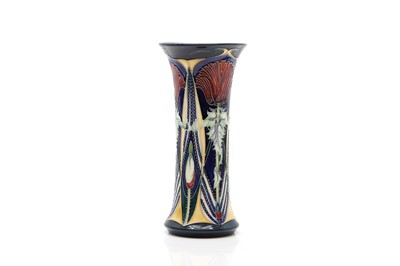 Lot 213 - A limited edition Moorcroft 'Ophir' pattern pottery vase