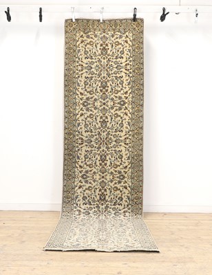 Lot 279 - A Kashan runner