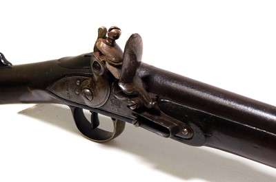 Lot 100 - A 'Brown Bess' flintlock musket