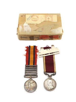 Lot 142 - A Queen's South Africa Boer War medal