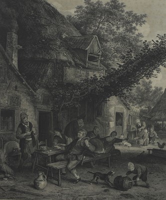 Lot 36 - A set of eight landscape prints