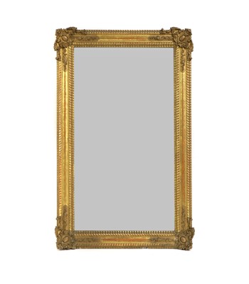 Lot 329 - A gilt framed mirror